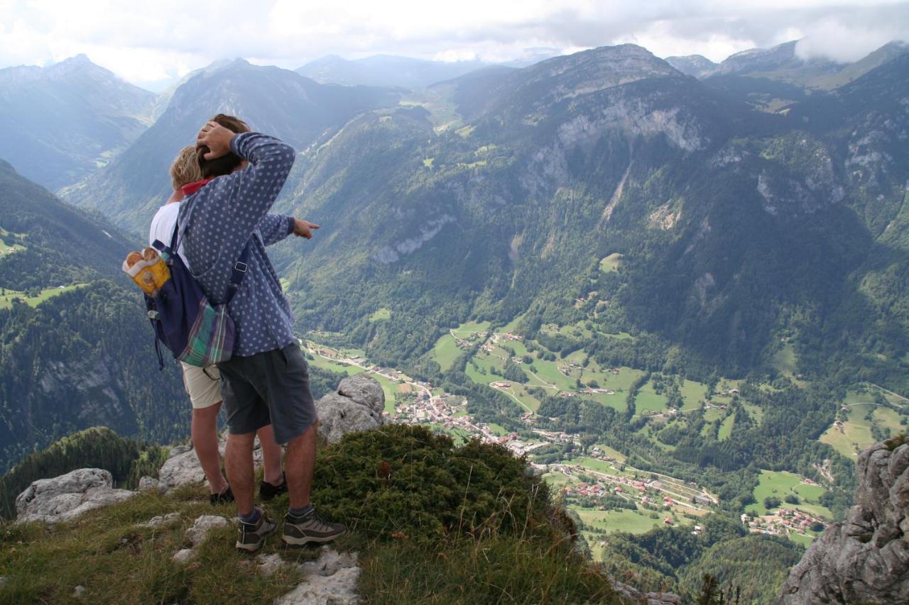 Bed and Breakfast L'Horizon des Alpes Le Petit-Bornand-les-Glieres Exterior foto